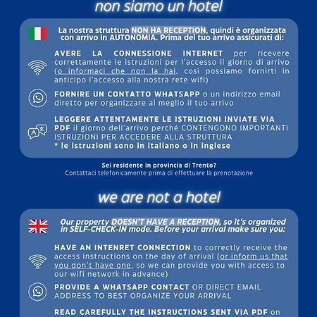House Of Bruno - No Reception Hotel Trento Exterior foto